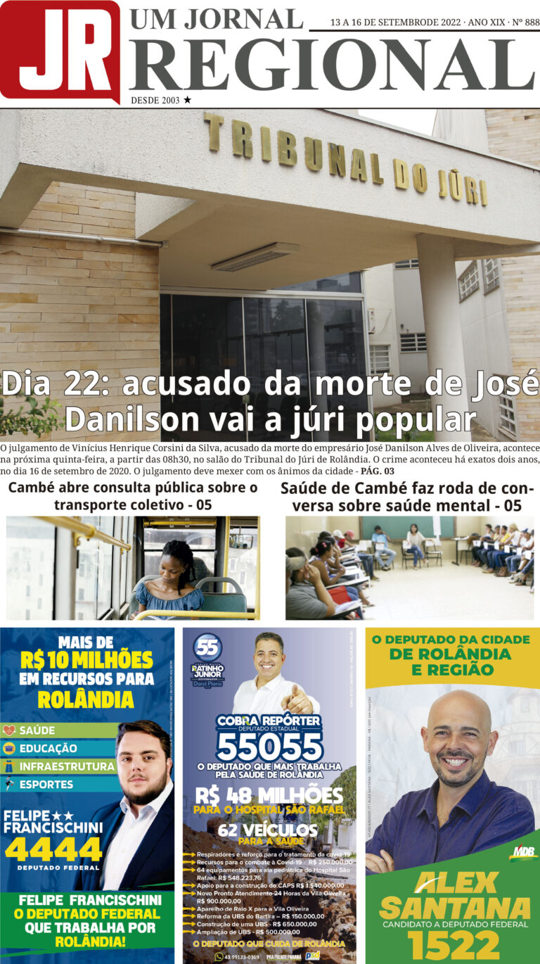 EDIÇÃO 888 (16-09-2022)